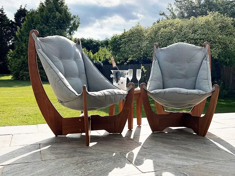 Kangaroo Teak Lounge Chair - Certified