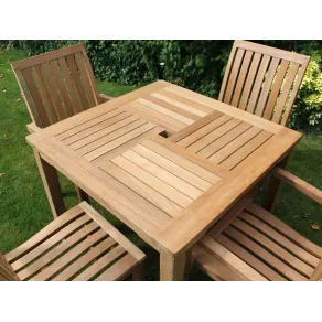 Winchester 4 Chair Dining Set | Certified