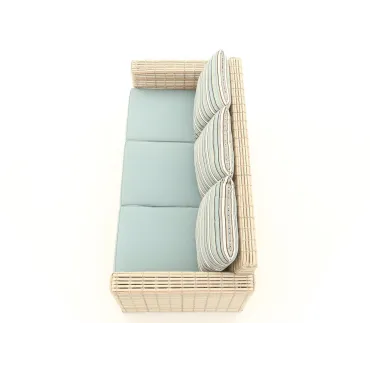 Fiji Pipe 3 seater Sofa  - 14