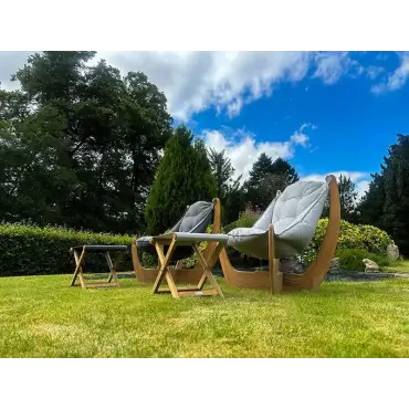 Kangaroo 2 Chair Half Moon Table Set - Certified
