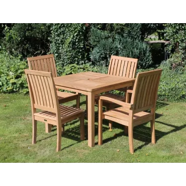 Winchester 4 Chair Dining Set | Certified