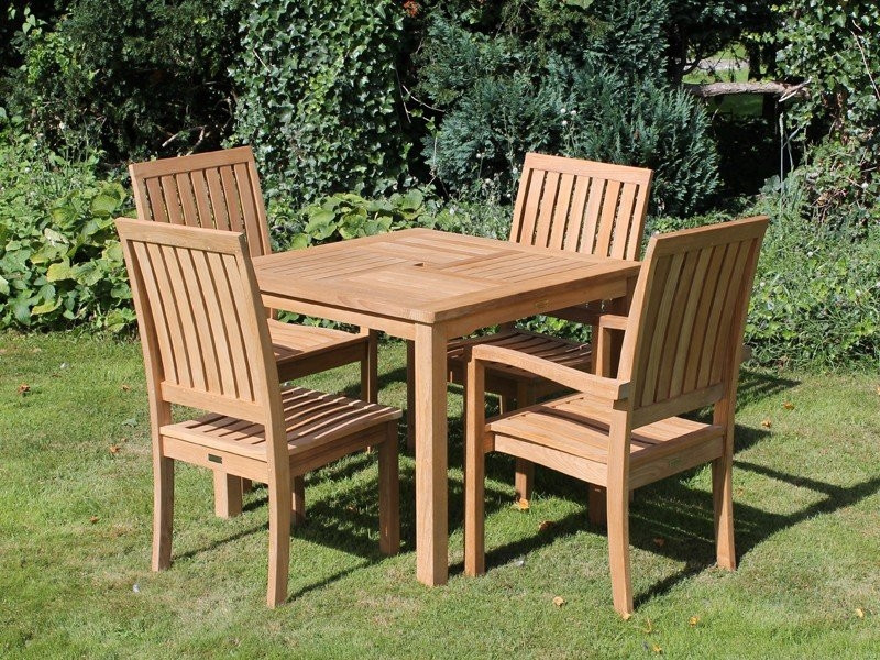 Winchester 4 Chair Dining Set | Certified