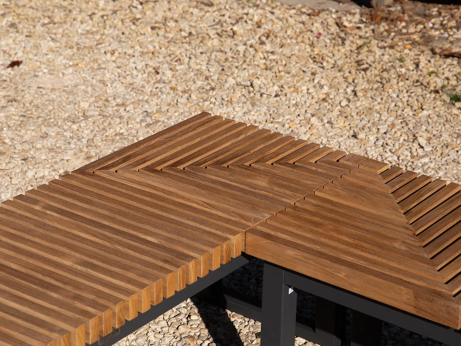 Mandalay Backless Corner Extension Bench