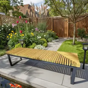 Mandalay Backless Corner Extension Bench