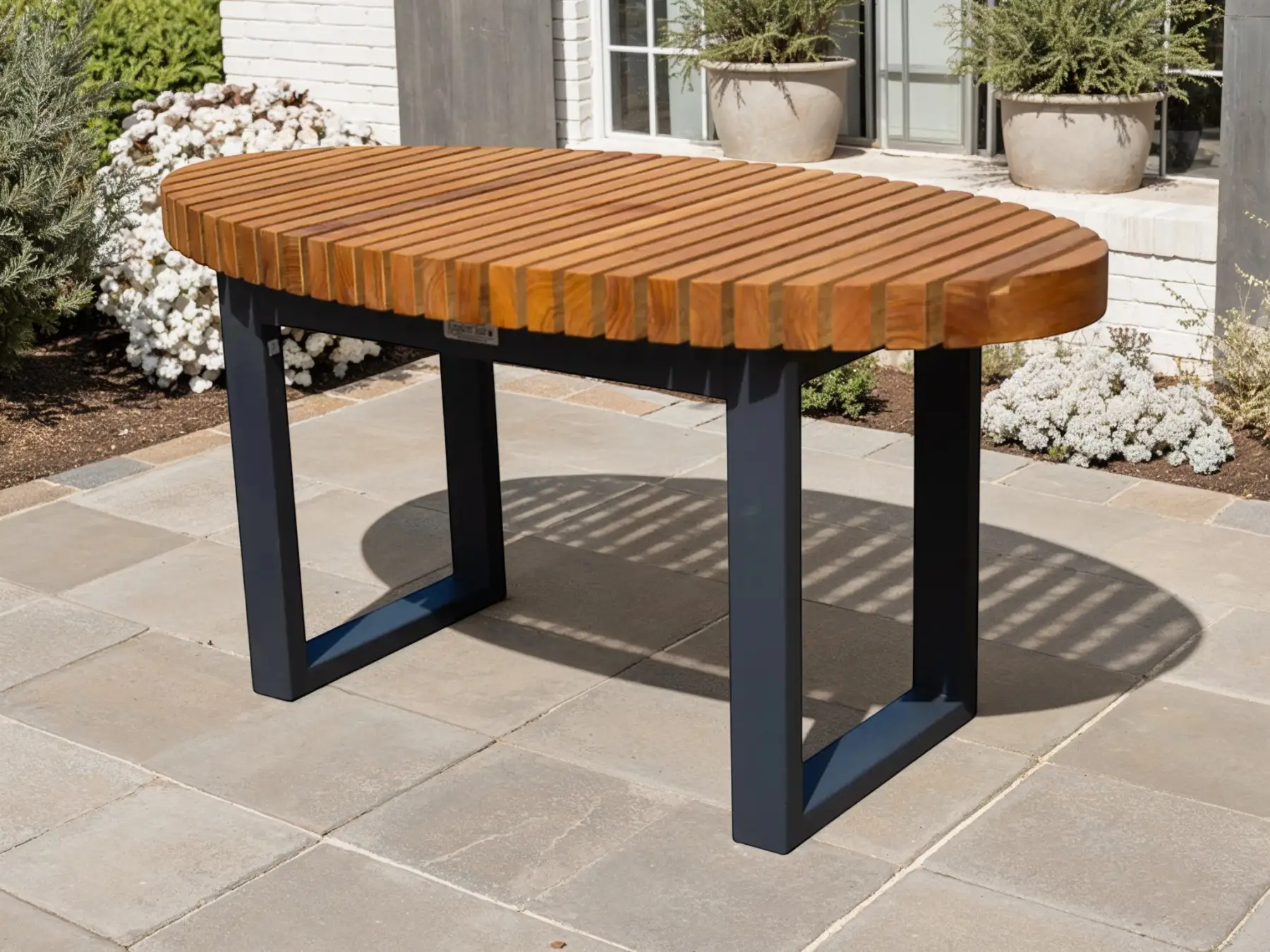 Mandalay Backless Corner Extension Bench