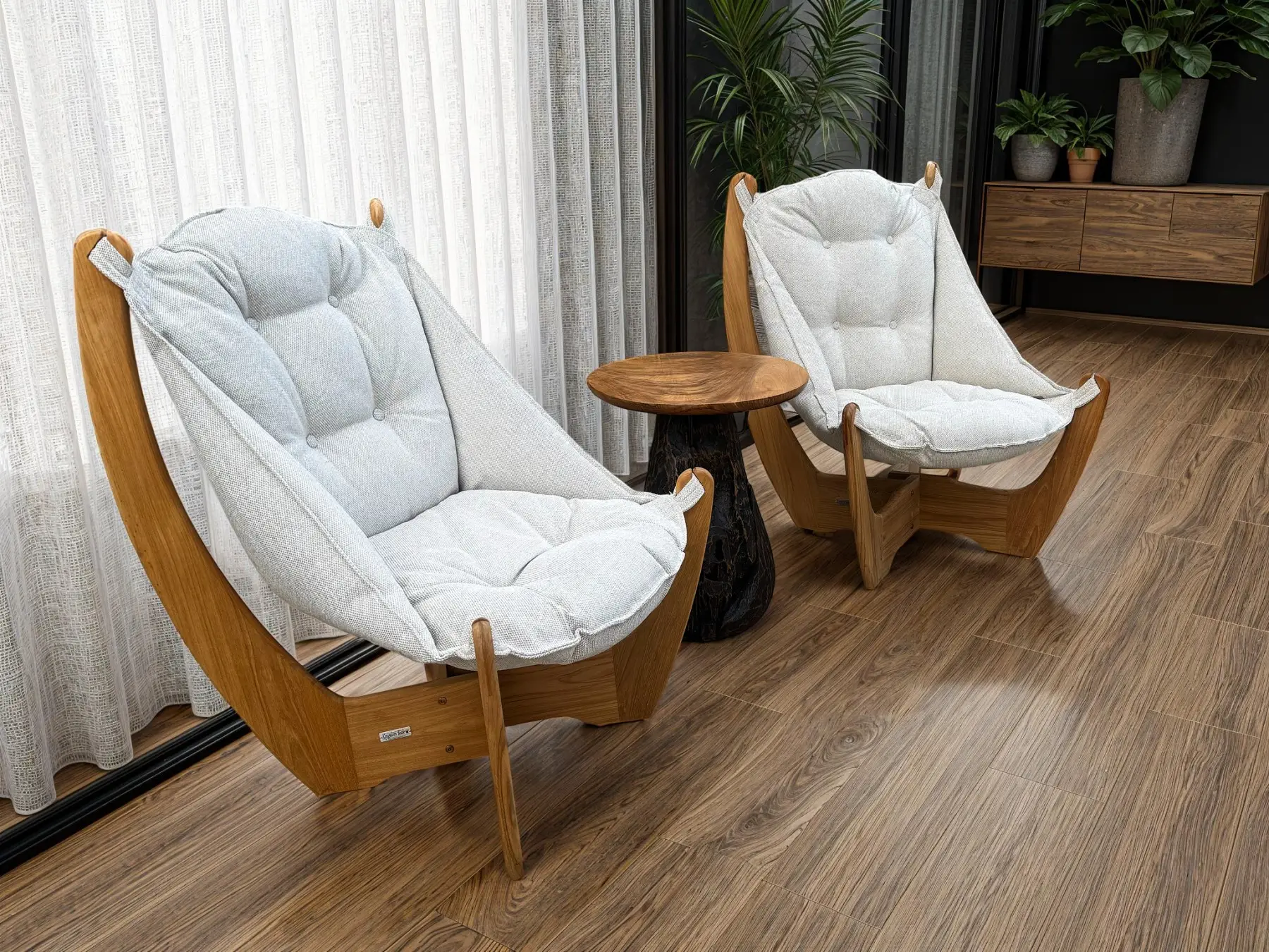 Kangaroo Indoor Lounge Set - Certified Teak