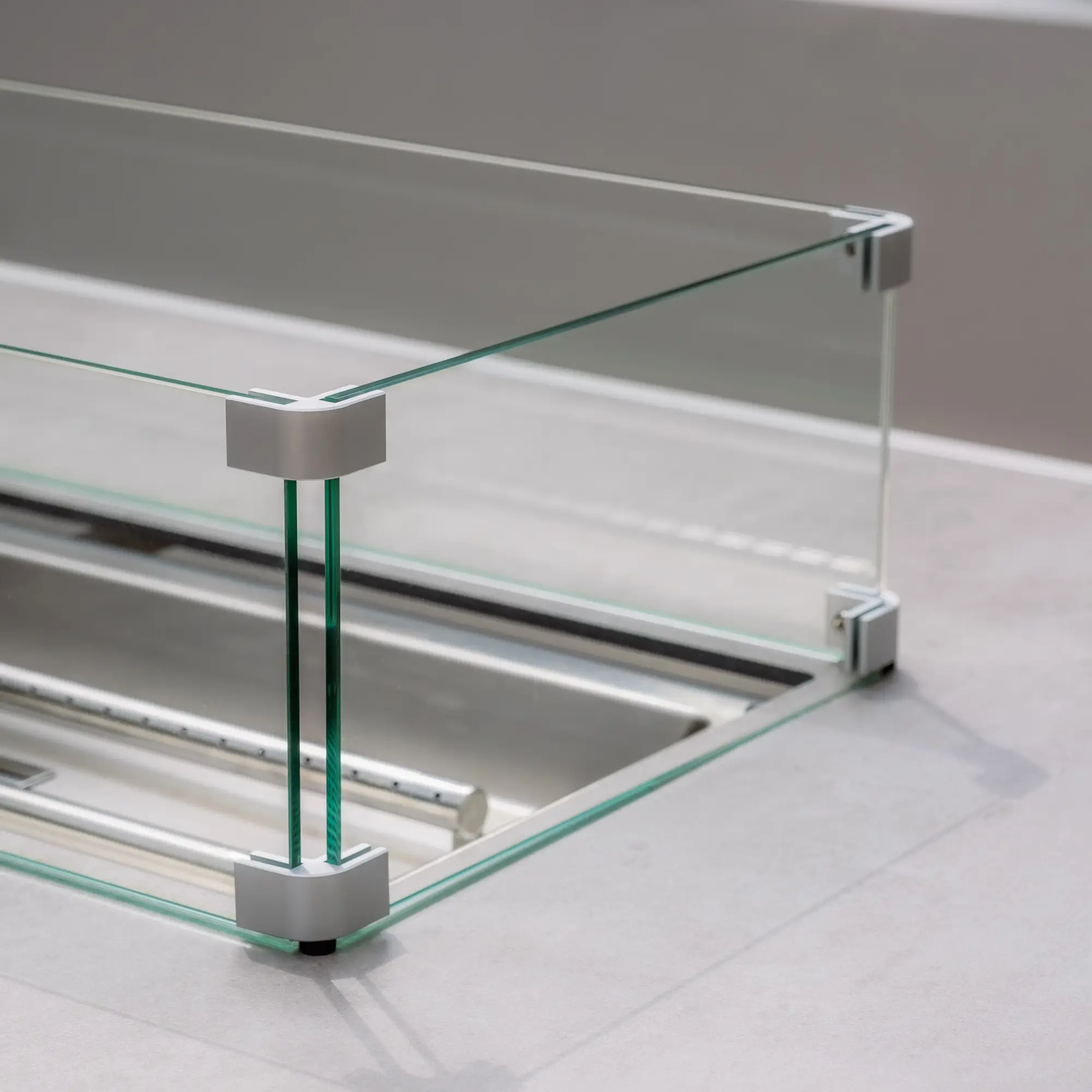 Aluminium Fire Pit Dining Table