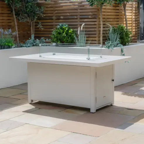 Aluminium Fire Pit Dining Table Aluminium Fire Pit Dining Table