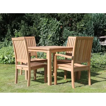 Winchester 4 Chair Dining Set | FSC® Certified  - 3