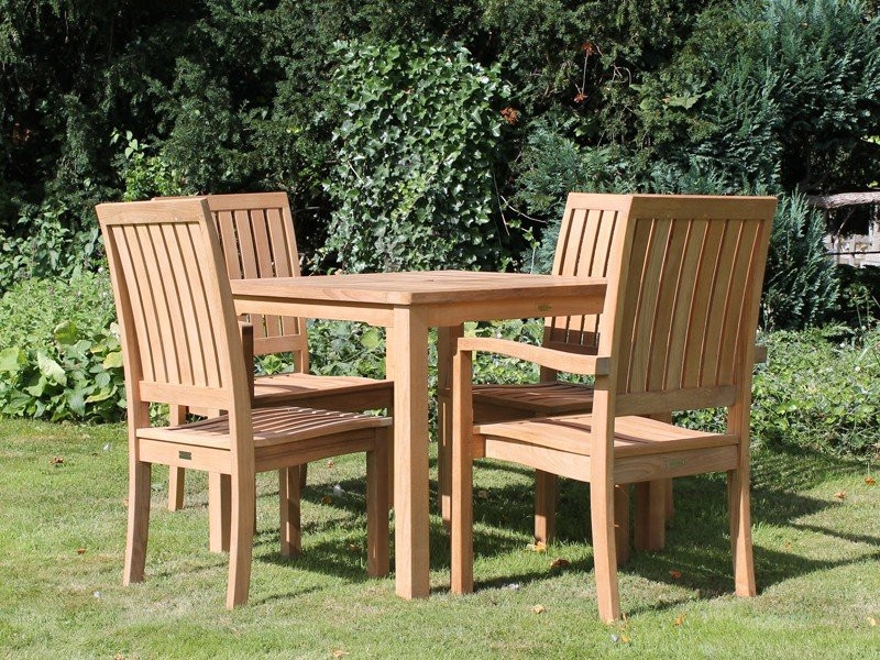 Winchester 4 Chair Dining Set | Certified