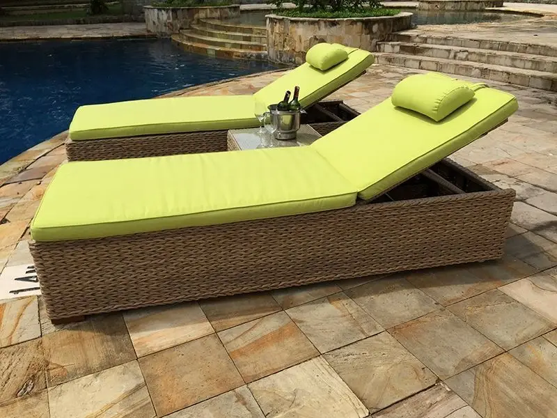 Willow Sun Loungers x 2