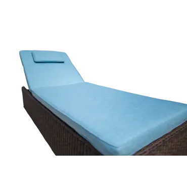 Willow Rattan Sun Lounger – Adjustable, UV-stabilised