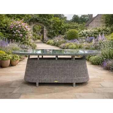 Summergrass Rattan Oval Table