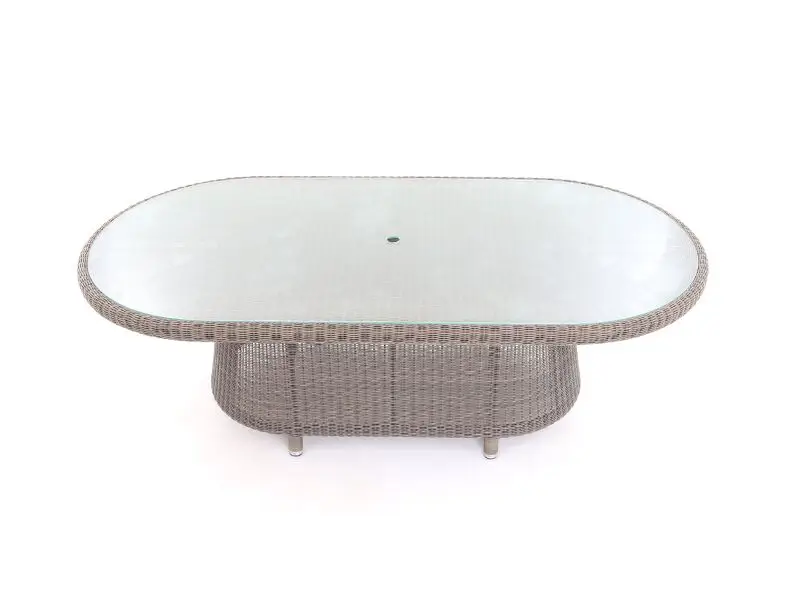 Summergrass Rattan Oval Table