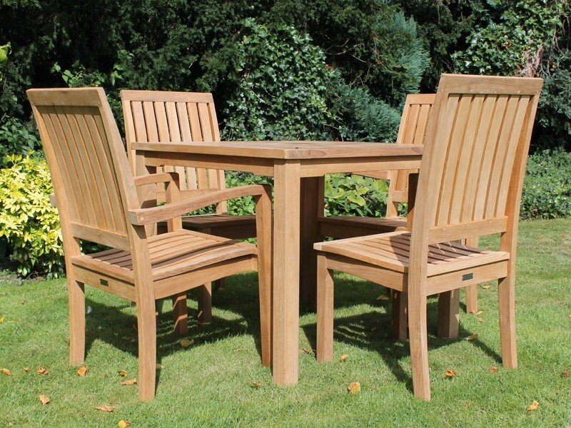 Winchester 4 Chair Dining Set | Certified