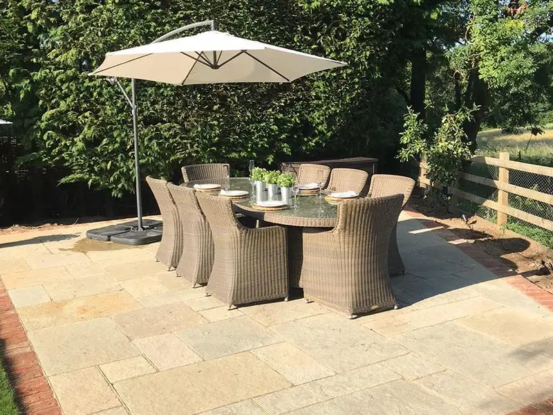 Summergrass Rattan Oval Table