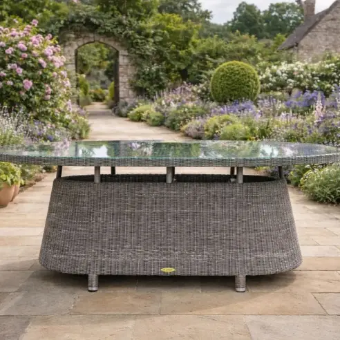 Summergrass Rattan Oval Table Summergrass Rattan Oval Table