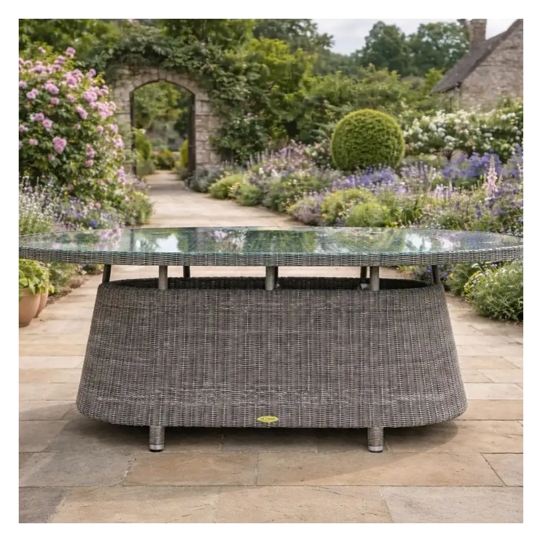 Summergrass Rattan Oval Table Summergrass Rattan Oval Table