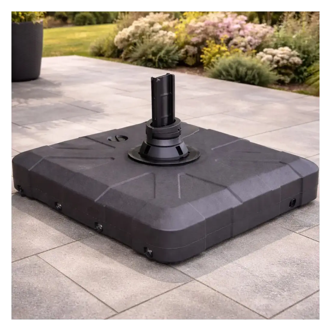 Fillable Resin Parasol Base 100KG with wheels