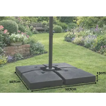 Water Fillable Cantilever Parasol Base
