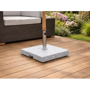 Parasol Base Burnt Stone Granite 40kg