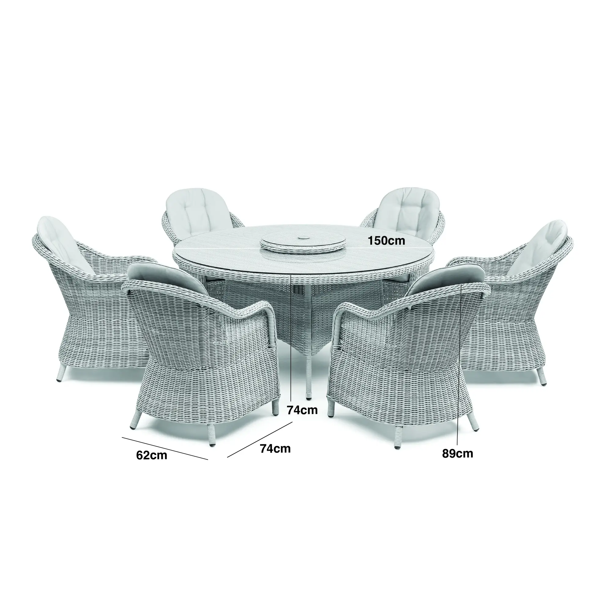 Oxford Heritage 6 seat Dining Set