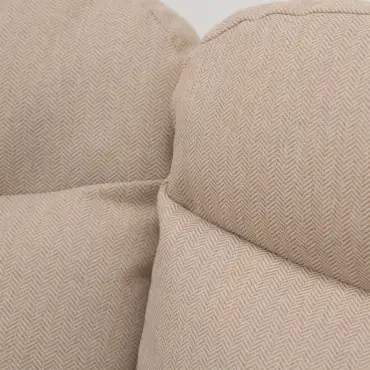 Audrey 3 Seater Lounge Set with 2 Armchairs & Bench - Rising Table