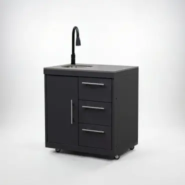 Riley Straight Outdoor Kitchen 6 Burner Gas BBQ