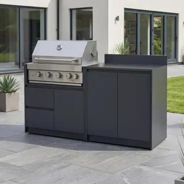 Oakley Straight 4 Burner Gas BBQ S1800-A