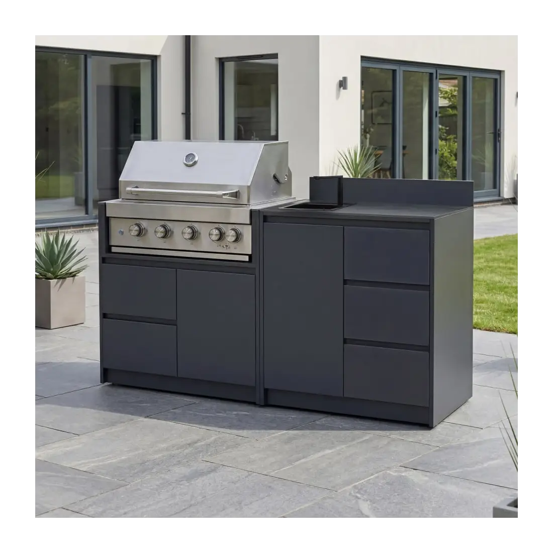 Oakley Straight 4 Burner Gas BBQ S1800-C