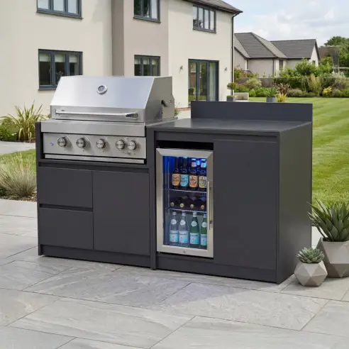 Oakley Straight 4 Burner Gas BBQ S1800-D Oakley Straight 4 Burner Gas BBQ S1800-D