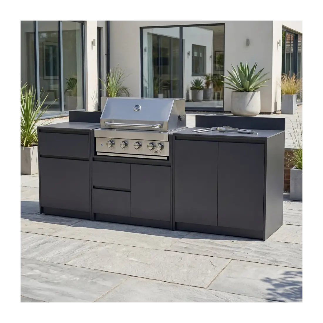 Oakley Straight 4 Burner Gas BBQ S2400-A Oakley Straight 4 Burner Gas BBQ S2400-A