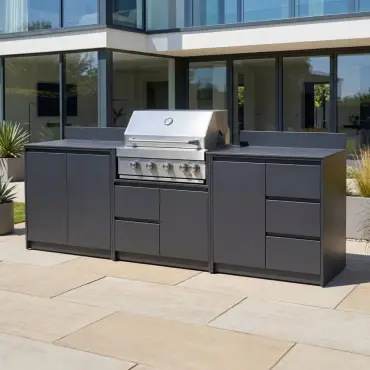Oakley Straight 4 Burner Gas BBQ S2700-A
