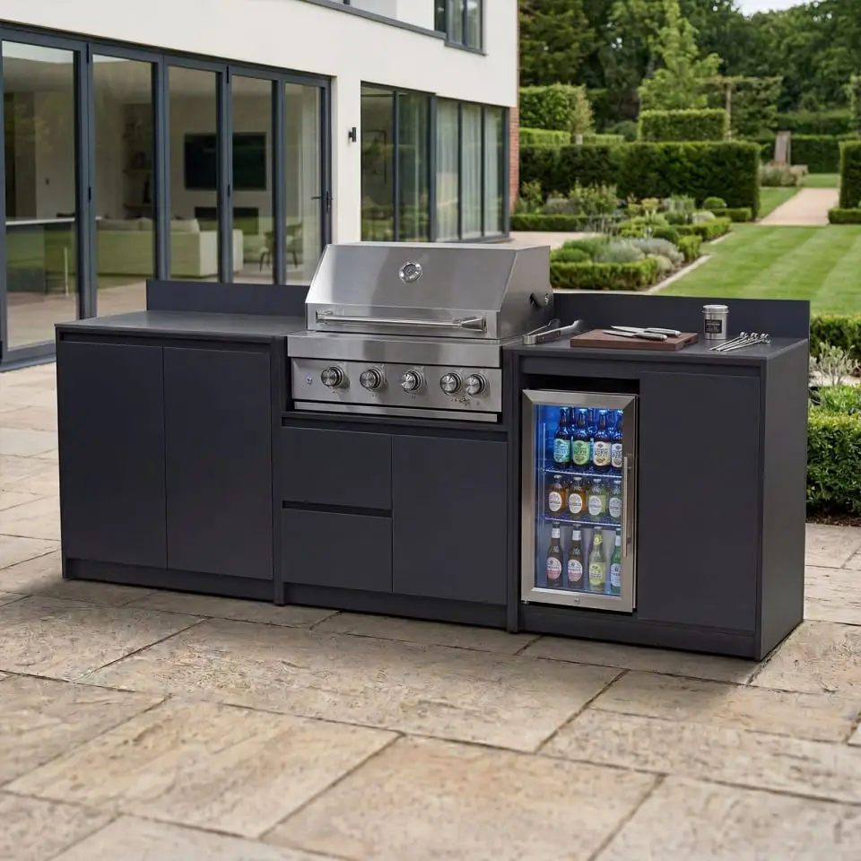 Oakley Straight 4 Burner Gas BBQ S2700-C