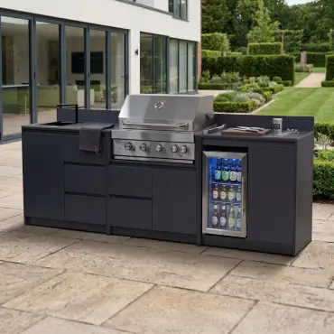 Oakley Straight 4 Burner Gas BBQ S2700-G