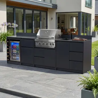 Oakley Straight 4 Burner Gas BBQ S3000-C