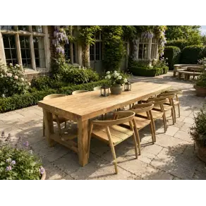 Himalayan 10 Chair Dining Set