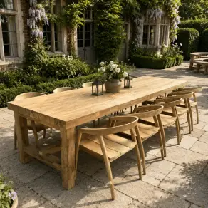 Himalayan 10 Chair Dining Set
