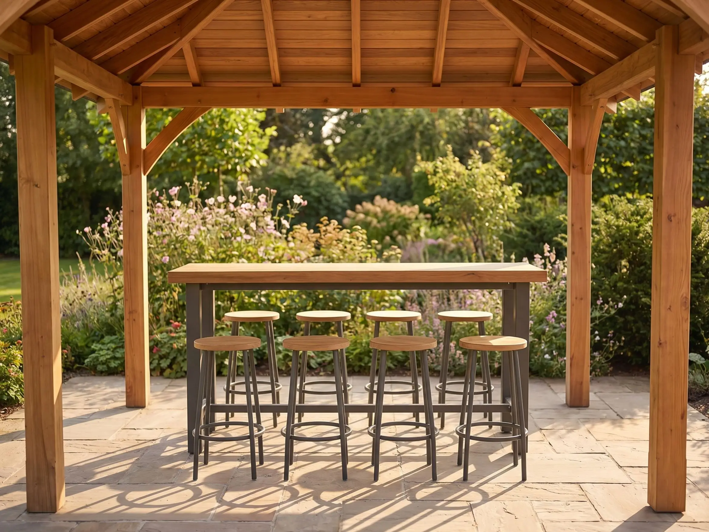 Nevada Bar Set - Certified Teak