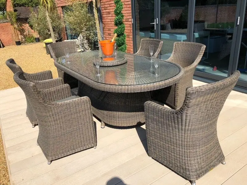 Summergrass 6 Chair Dining Set