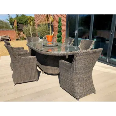 Summergrass 6 Chair Dining Set