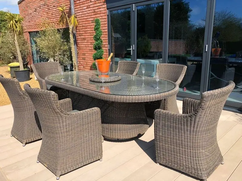 Summergrass 6 Chair Dining Set
