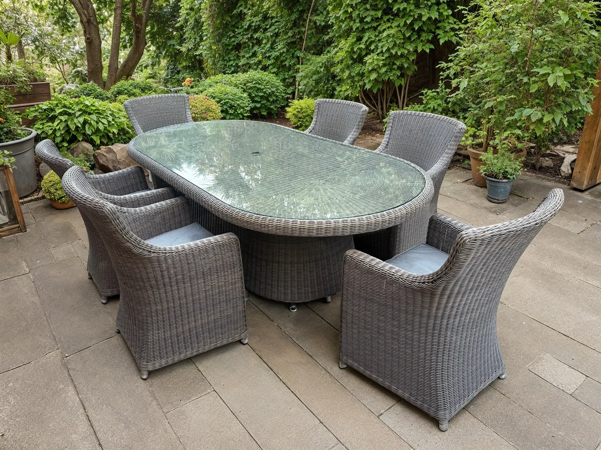 Summergrass 6 Chair Dining Set