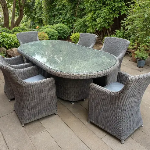 Summergrass 6 Chair Dining Set Summergrass 6 Chair Dining Set