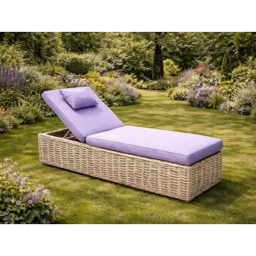 Fiji Sun Lounger garden furniture outdoor rattan weave