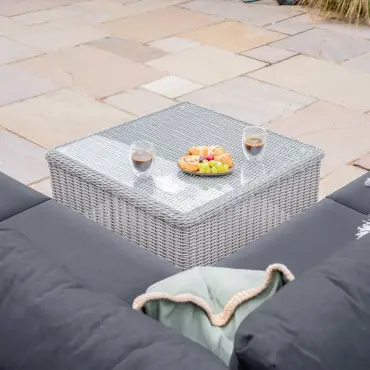 Talia Rattan Corner Sofa Lounging Set