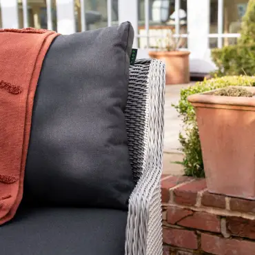Talia Rattan Corner Sofa Lounging Set