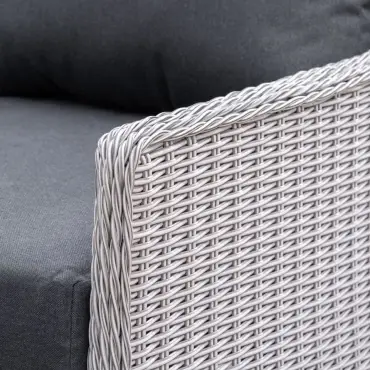 Talia Rattan Corner Sofa Lounging Set