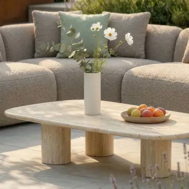 Fabric Monte Carlo Large Corner Sofa Set