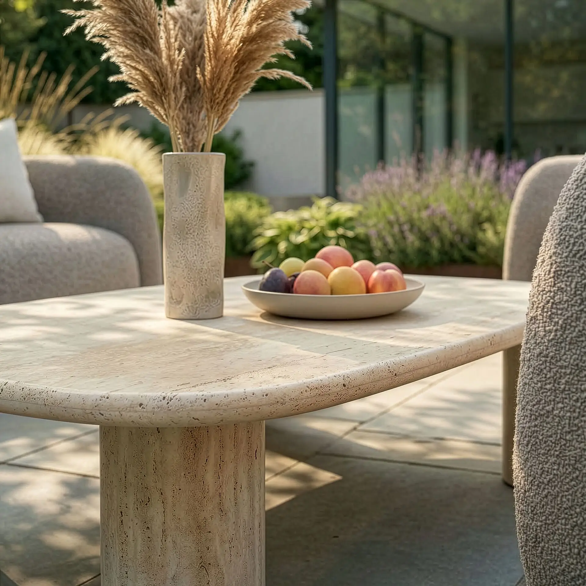 Fabric Monte Carlo Large Corner Sofa Set